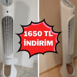 Sıcak yaz günlerinde favoriniz olacak! Honeywell QuietSet Kule Vantilatör indirime girdi