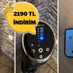 Kompakt, şık ve ekonomik! Honeywell QuietSet HYF290 Kule Tipi Vantilatör indirime girdi