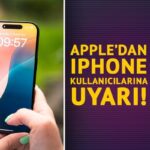 Kullanıcılar dikkat! Uyarı Apple’dan geldi: “iPhone’da bunu kullanmayın”