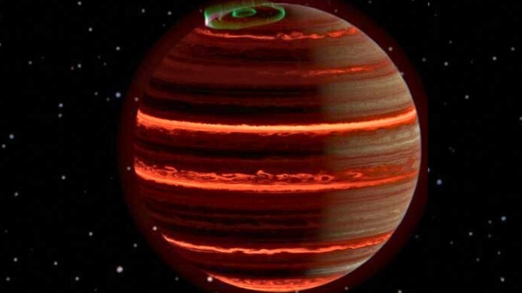 Başıboş gezegende ‘Kutup ışıkları’ atmosferi ısıtıyor