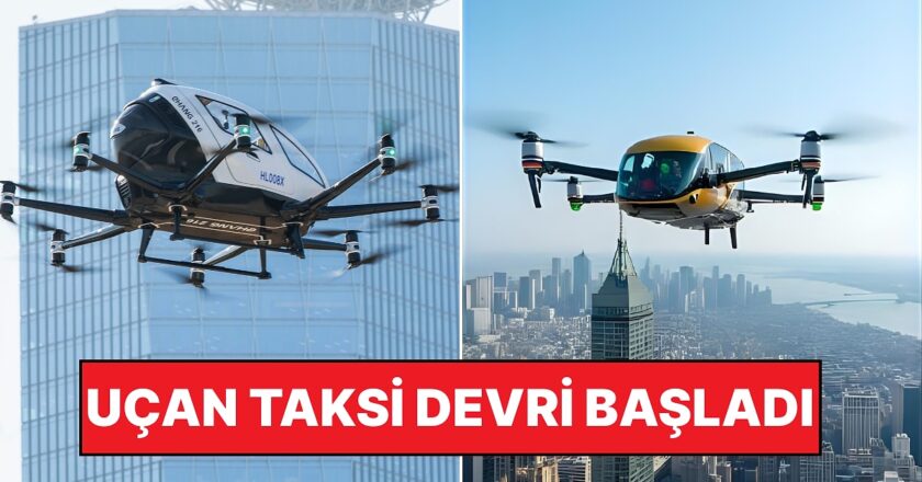 Uçan Taksi Çağı Başladı: Çin’de Drone ile Yemek Teslimatı!