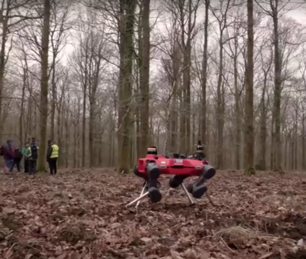 Ormanlarda robot köpek devri: Gerisini kurtlar halletsin!